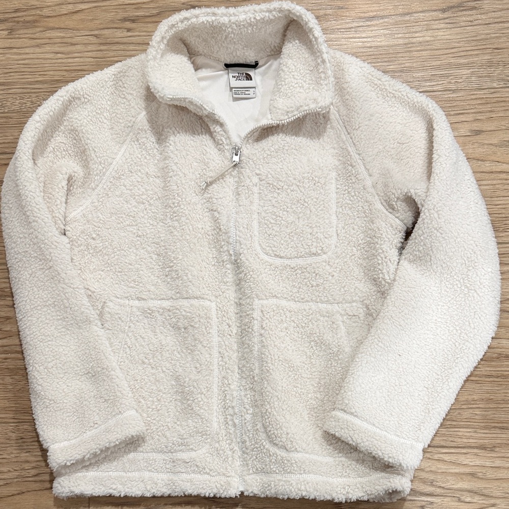 Cream Fleece Jacket